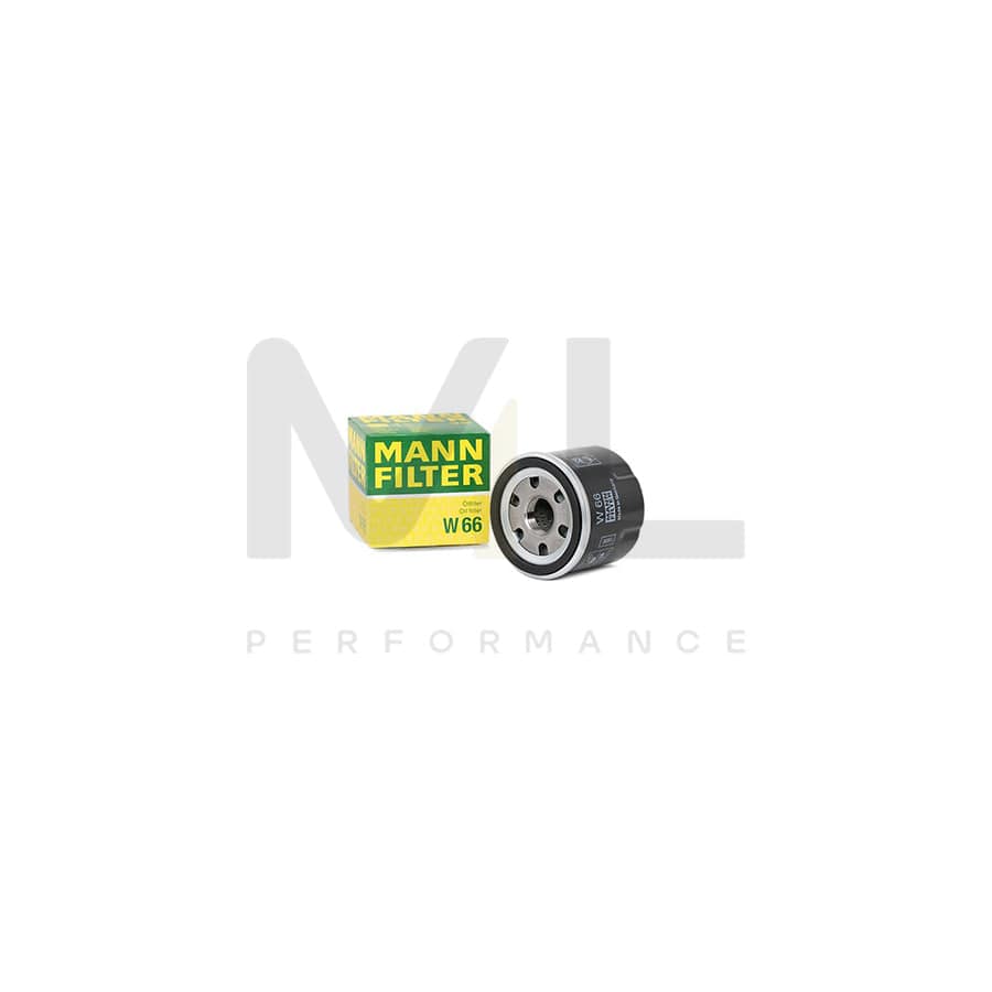 MANN-FILTER W 66 Oil Filter Spin-on Filter
