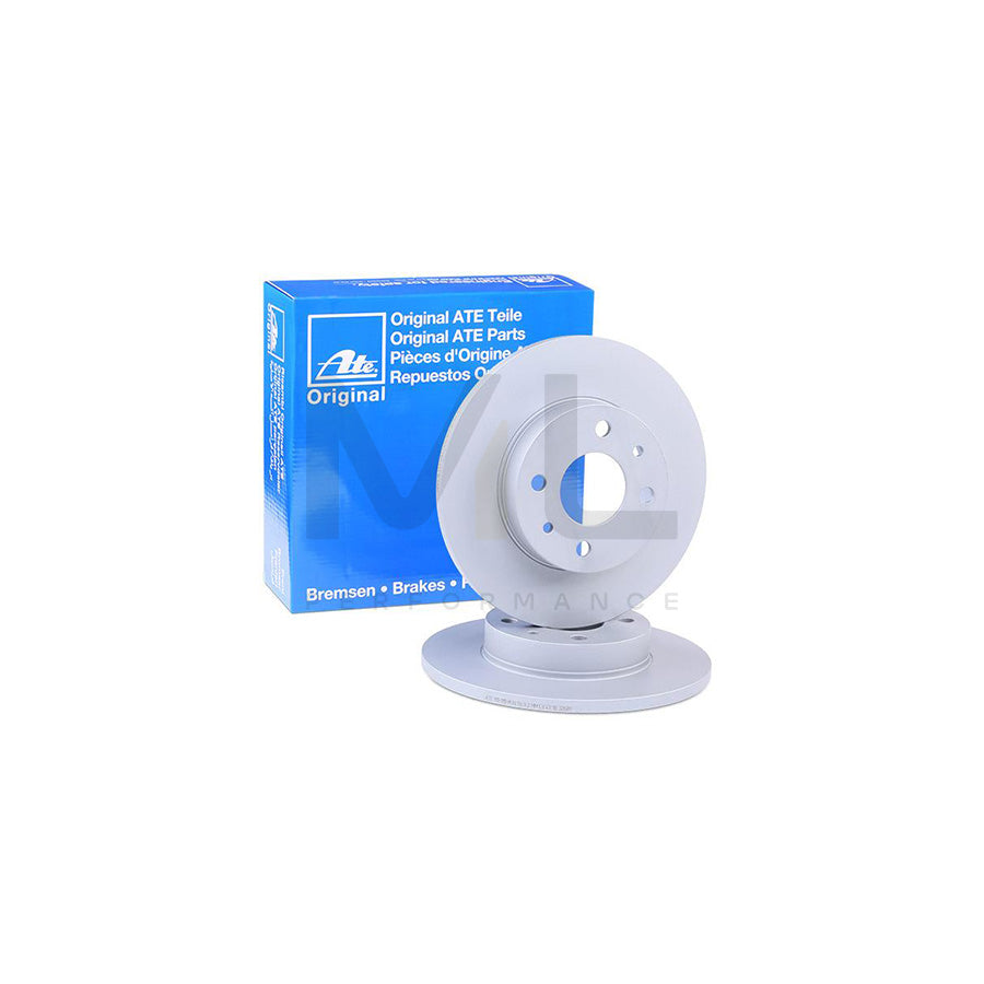 ATE 24.0111-0119.1 Brake Disc Solid, Coated  - 1 piece