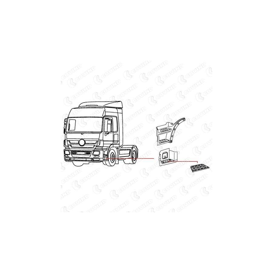 Covind 943/215 Foot Board