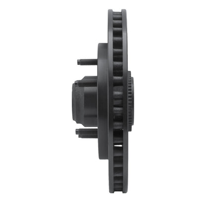 R1 Concepts R1 97-00 Ford Expedition Front Left Drilled & Slotted Black Brake Rotor