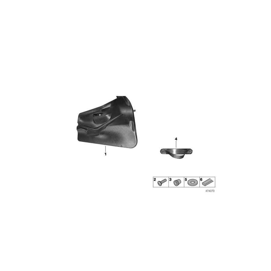 Genuine BMW 32307750500 Fillister Head Screw M6X20 10.9 M.FL (Inc. M235i Racing & M6 GT3) | ML Performance US Car Parts