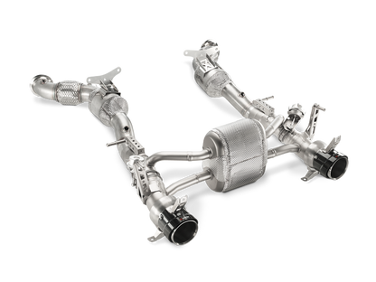 Akrapovic Akrapovic 16-17 Ferrari 488 GTB/488 Spyder Slip-On Line (Titanium) w/ Carbon Tips