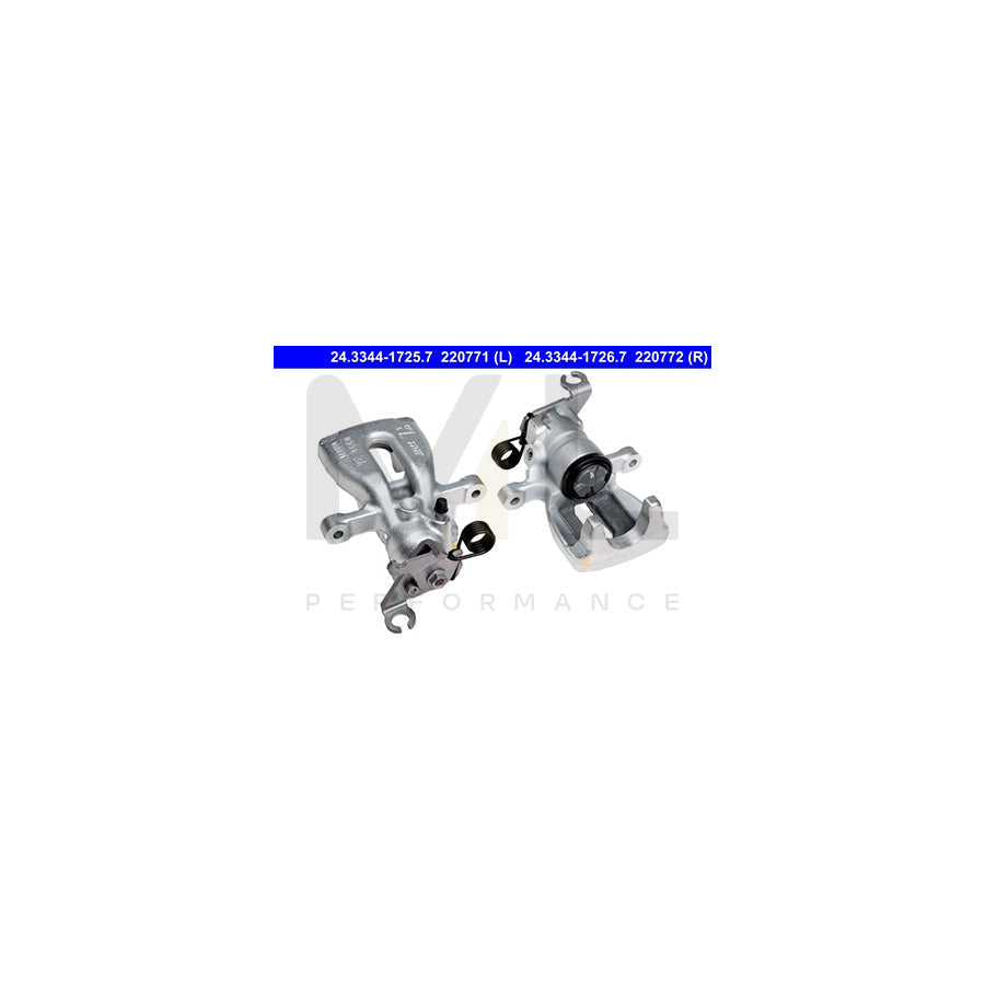 ATE 24.3344-1726.7 Brake Caliper without holder