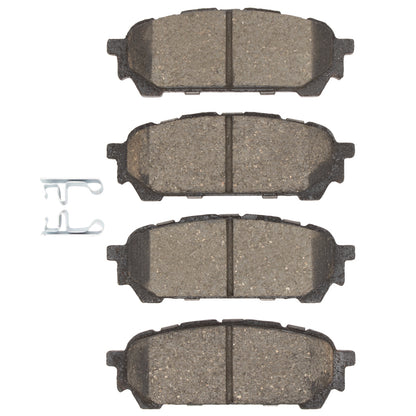 R1 Concepts R1 03-08 Subaru Impreza Rear Ceramic Brake Pads