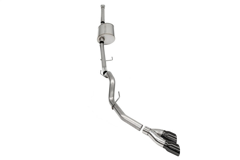 CORSA Performance Corsa 2021-2025 Ford F-150 SuperCrew/6.5in Bed 5.0L V8 Sport Cat-Back Single Side Exit-