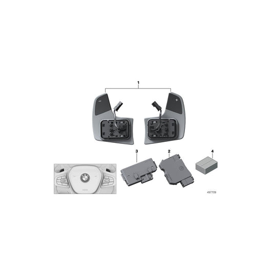 Genuine BMW 32306884432 G30 G02 G14 Steering Wheel Electronic Control (Inc. 540i, 730dX & 745eX) | ML Performance US Car Parts