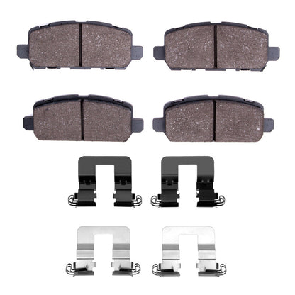 R1 Concepts R1 16-22 Honda CR-Z Rear Optimum OE Pads & Hardware Kit