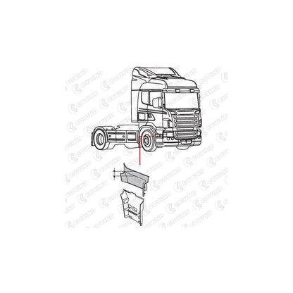 Covind Scr/236 Cover, Footboard