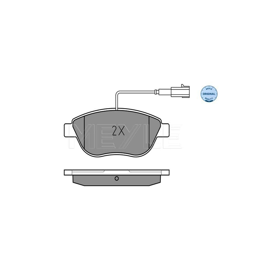 Meyle 025 237 0918/W Brake Pad Set