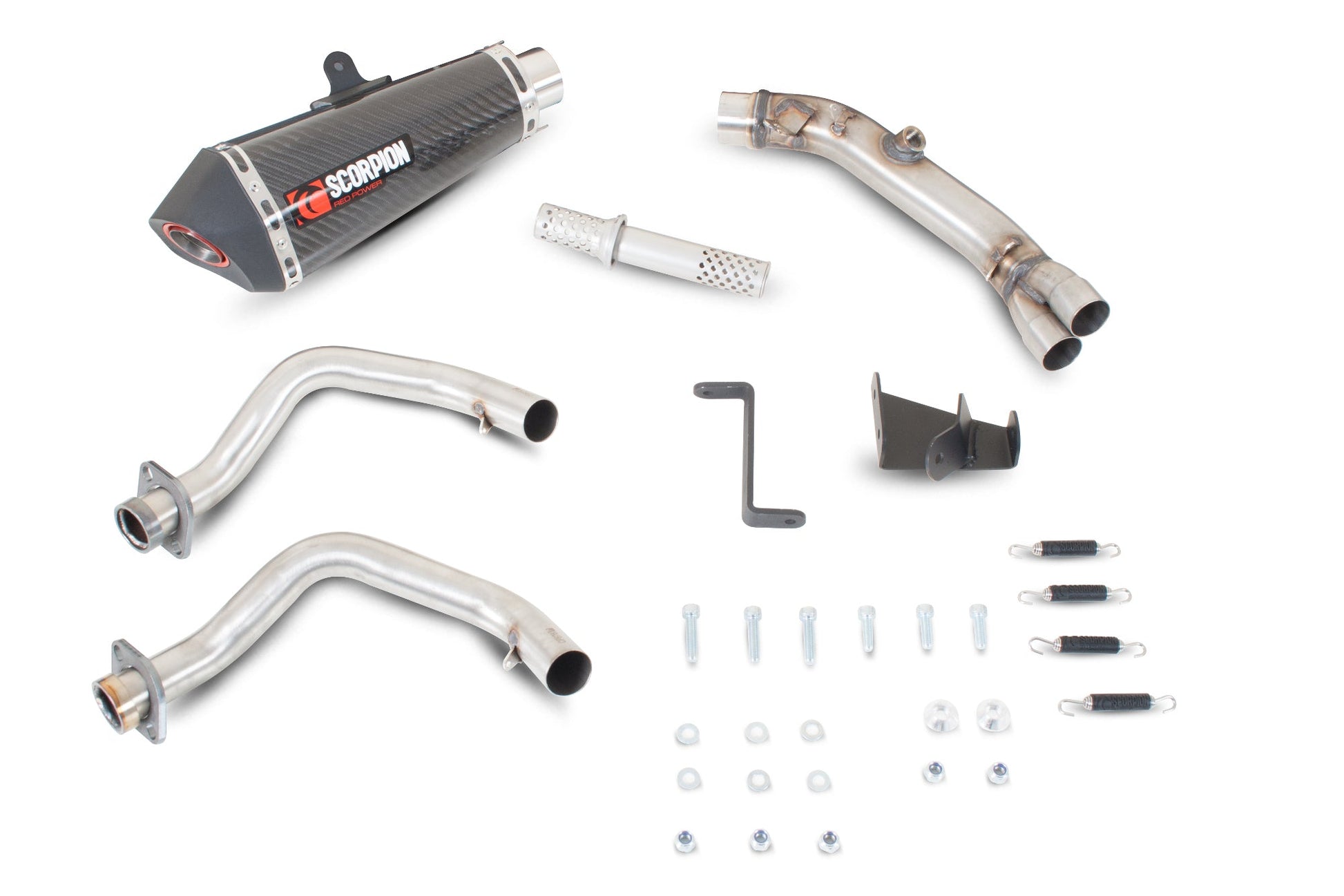Scorpion RKA90SYSCEO Kawasaki ER6 F/N Serket Taper Full System - Carbon Fibre Sleeve | ML Performance US US
