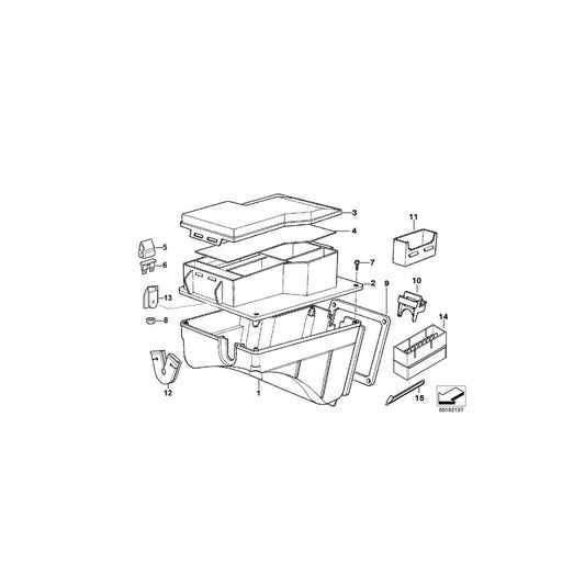 Genuine BMW 61138367926 E36 Stick-On Label In Fuse Box FRANCAISE (Inc. 325i, 325td & 323i) | ML Performance US Car Parts