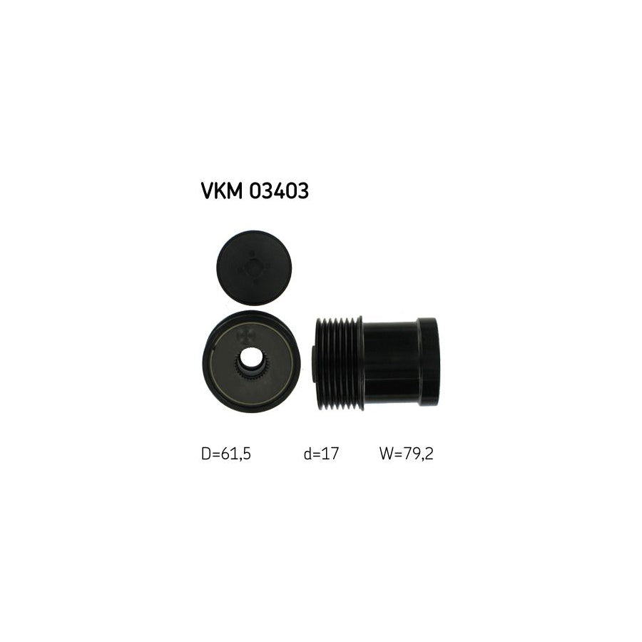 Skf Vkm 03403 Alternator Freewheel Clutch For Ford Transit | ML Performance US Car Parts