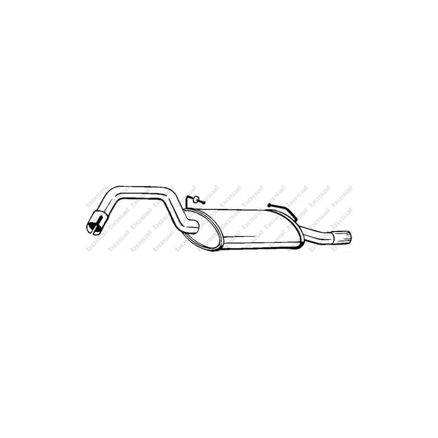 Bosal 235-273 Rear Silencer for Volvo 440 K (445)