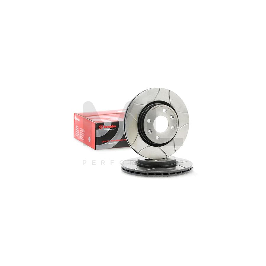 BREMBO MAX LINE 09.5802.76 Brake Disc Internally Vented, Slotted, Coated, with bolts/screws | ML Performance Car Parts