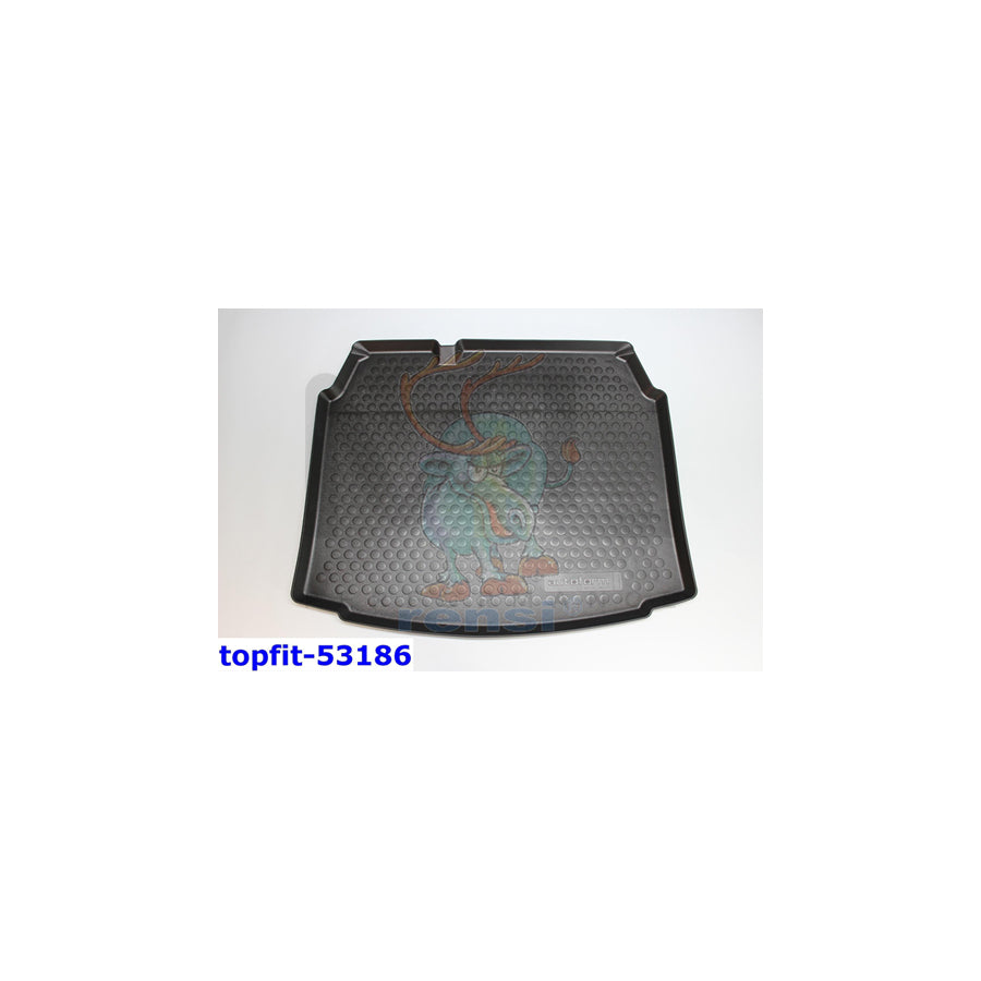 RENSI 53186 Car boot tray for AUDI A3 Sportback (8PA) Elastomer