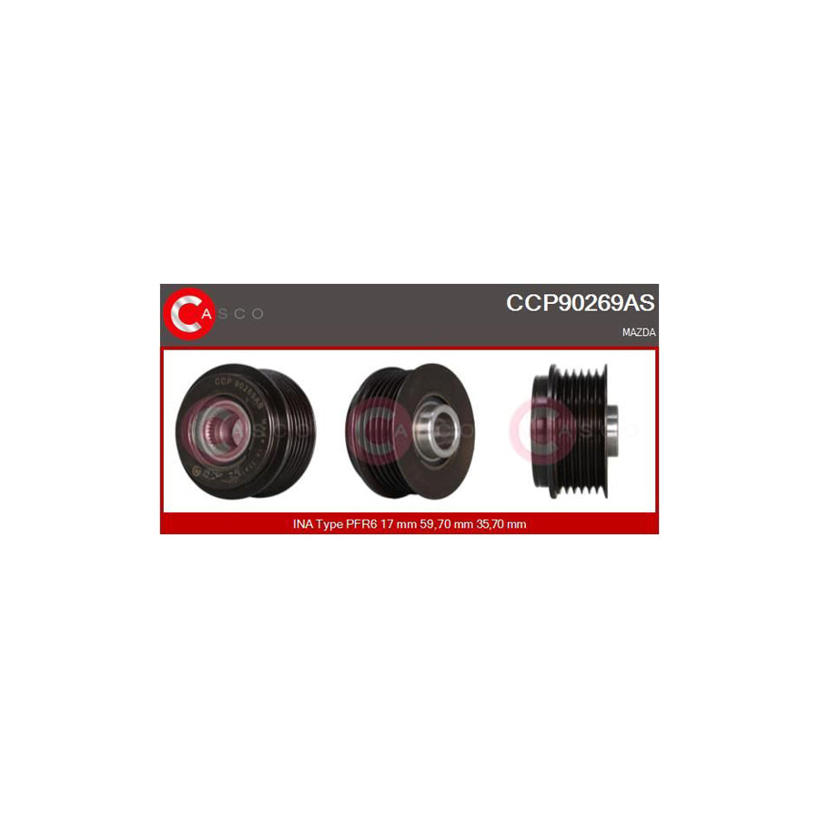 Casco Ccp90269As Pulley, Alternator