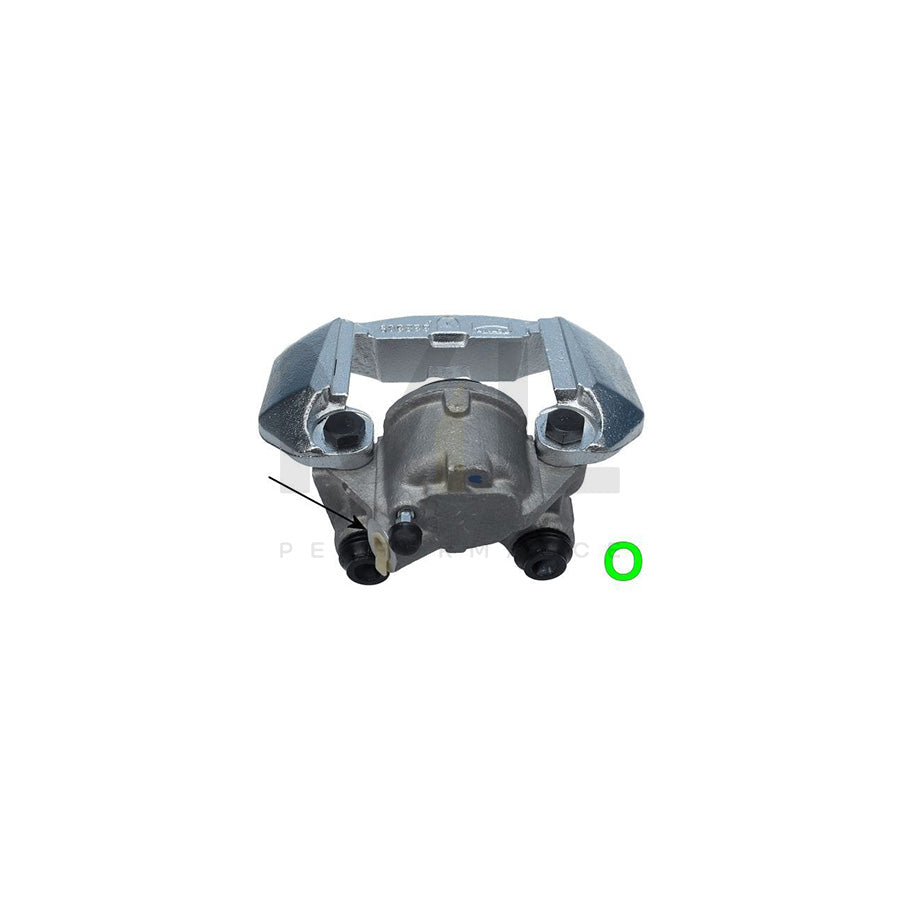 HELLA 8AC 355 388-091 Brake Caliper without holder