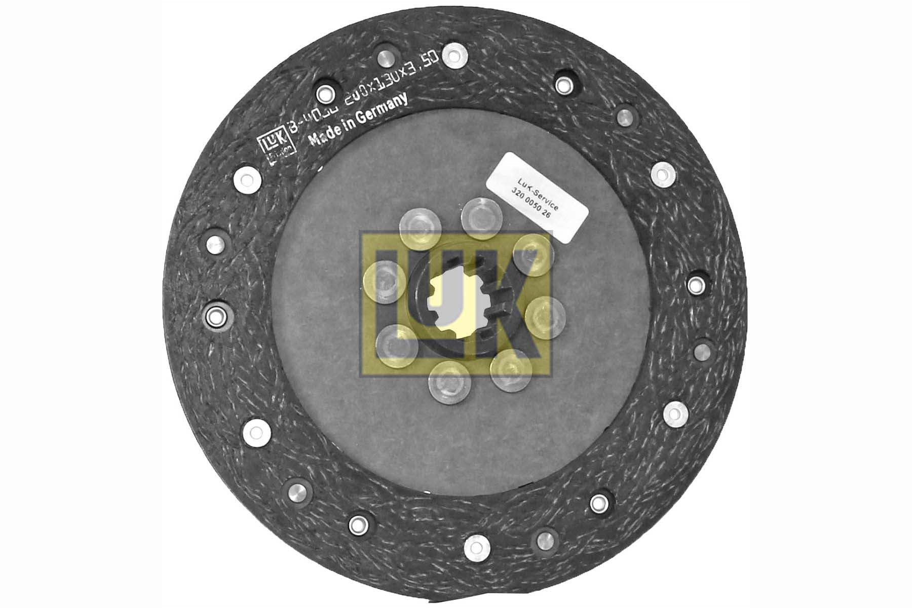 LuK 320 0050 26 Clutch Disc
