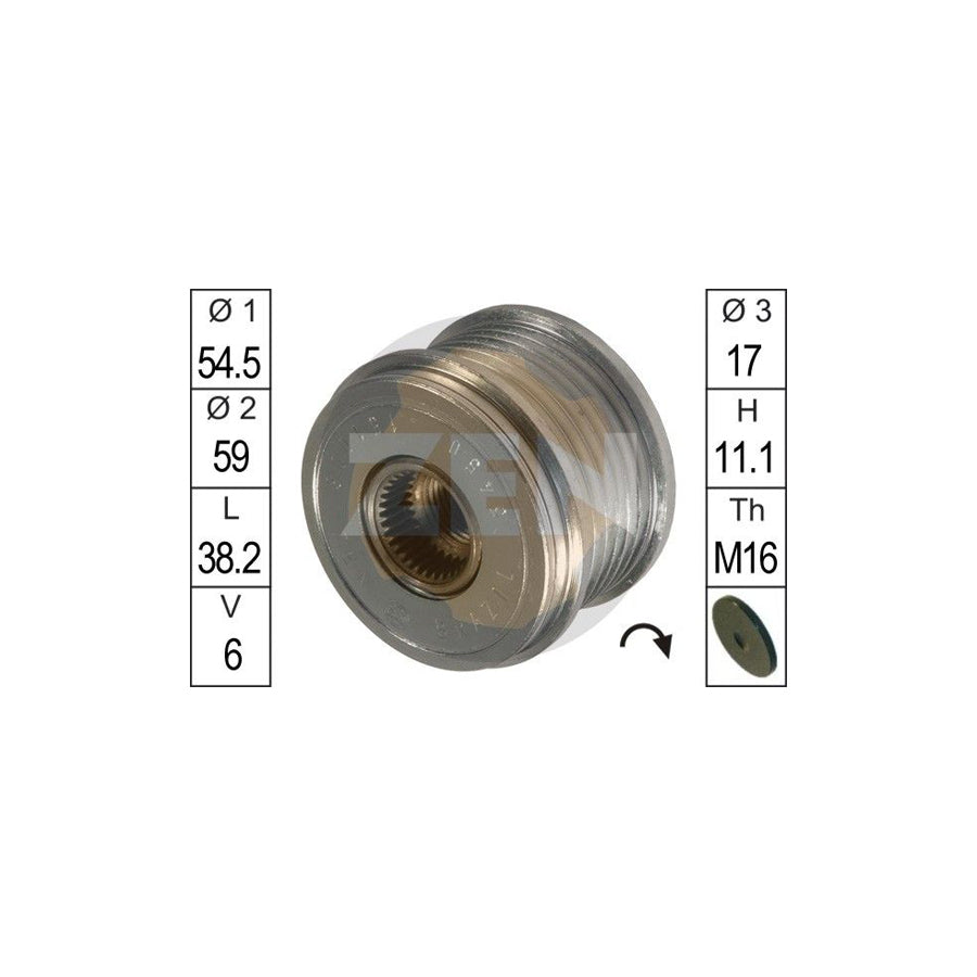 Era ZN5450 Alternator Freewheel Clutch