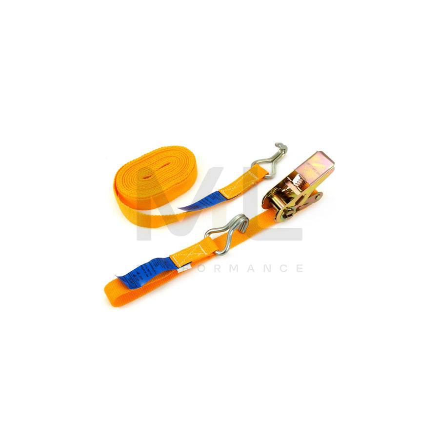 PAS-KAM 02027 Tie down strap Yellow, 4 m, 25 mm, 500 kg