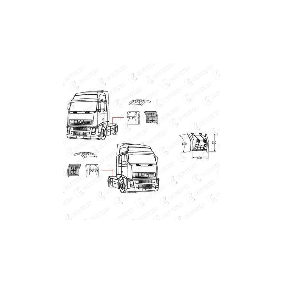 Covind 2Fh/518 Wing Fender