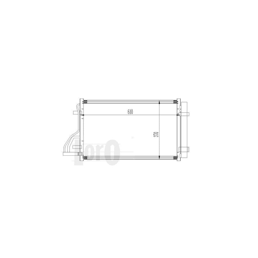 Abakus 0240160005 Air Conditioning Condenser
