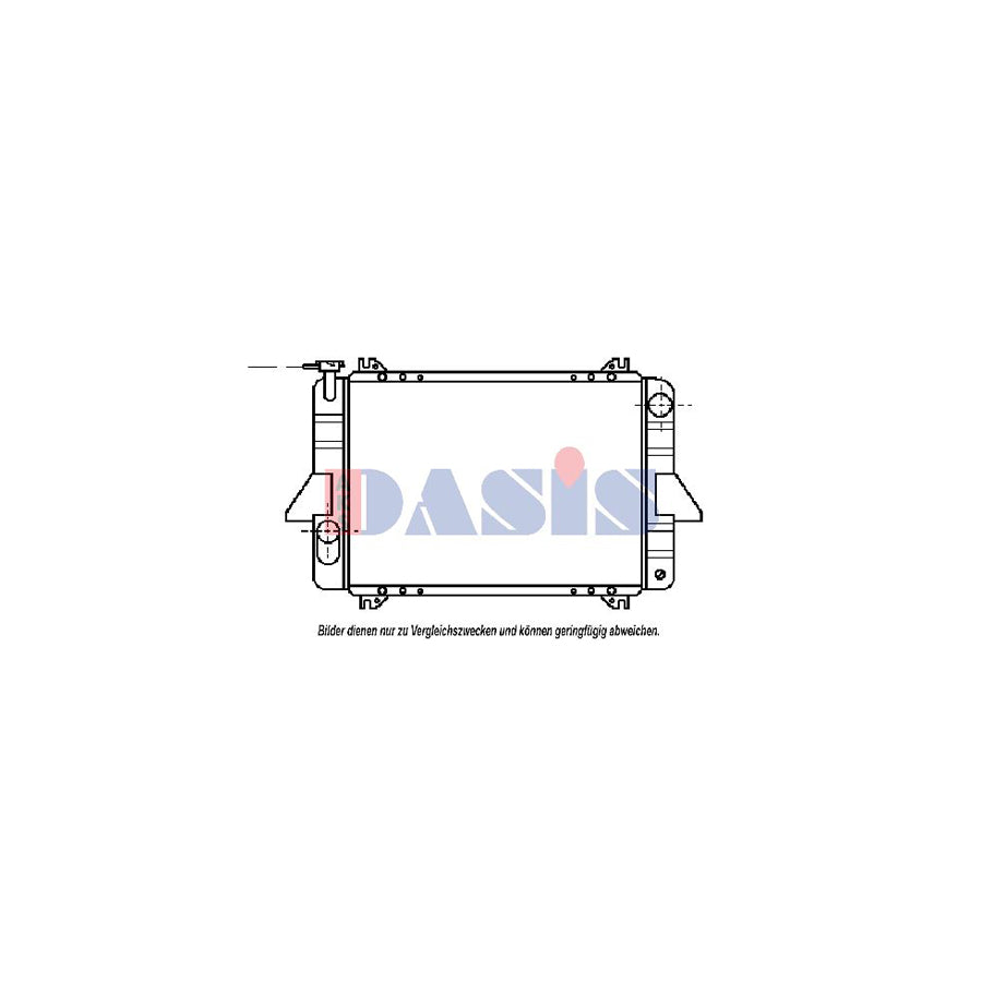 AKS Dasis 070660N Engine Radiator for Nissan Patrol