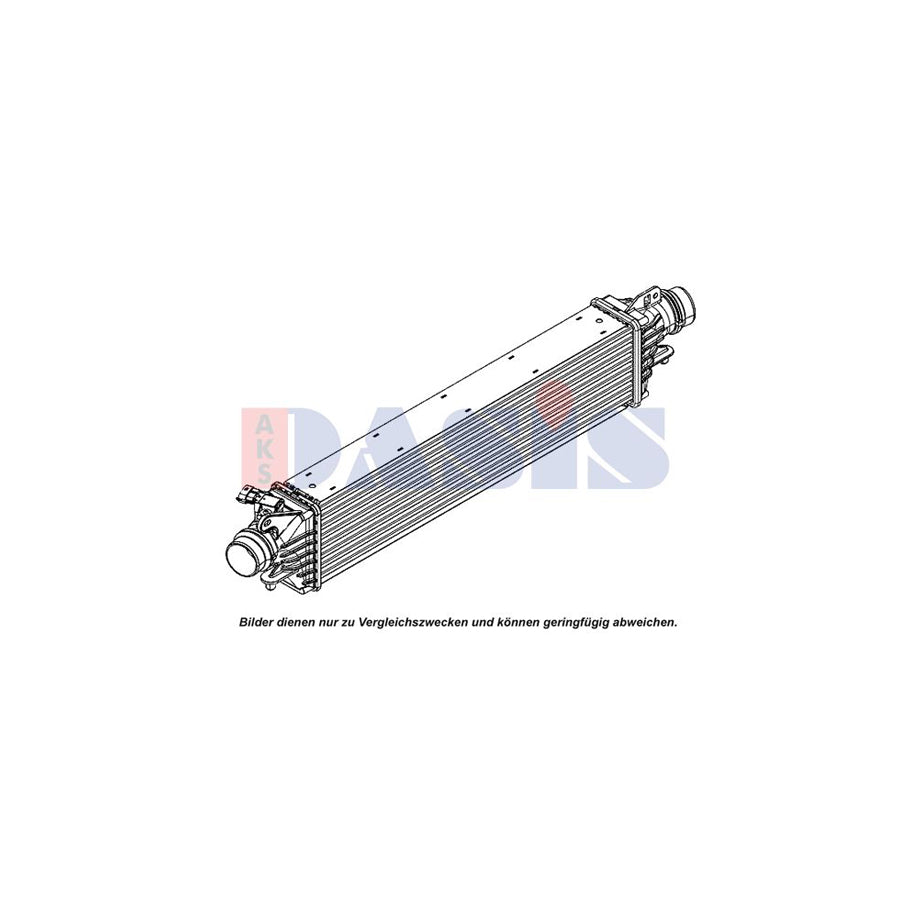 AKS Dasis 157046N Intercooler for Opel Corsa E Hatchback (X15)