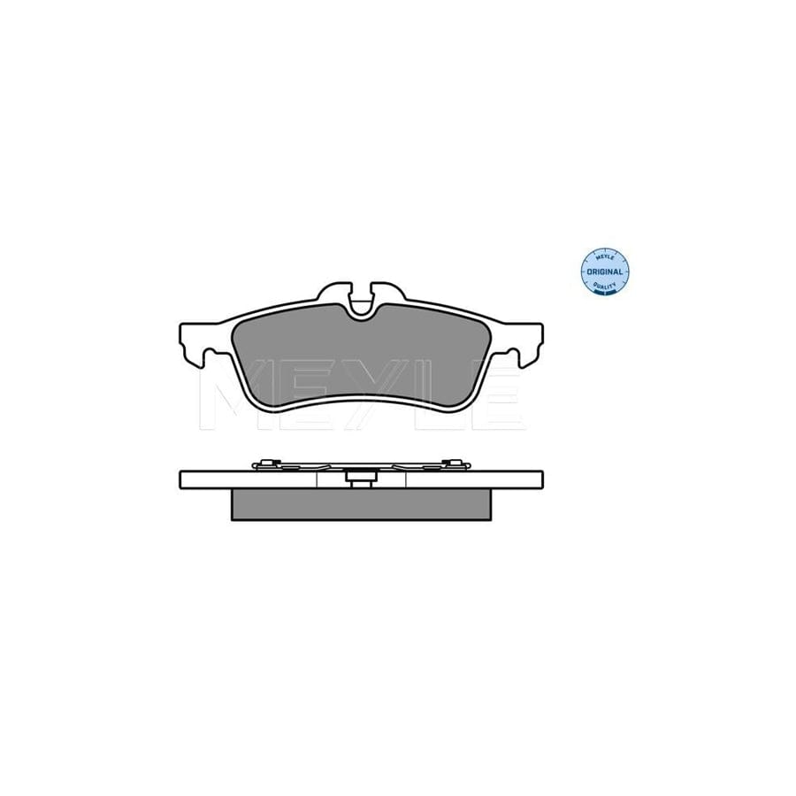 Meyle 025 237 1616 Brake Pad Set