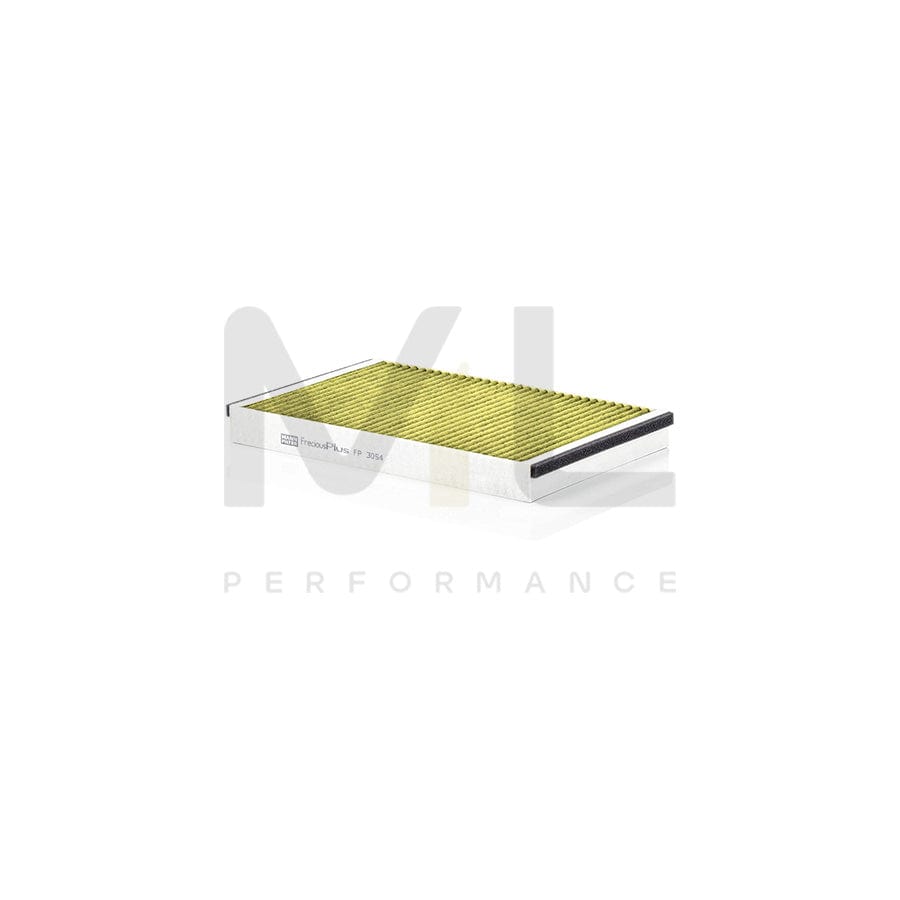 MANN-FILTER FP 3054 Pollen filter Activated Carbon Filter, Activated Carbon Filter with polyphenol, Particulate filter (PM 2.5), with antibacterial action, with fungicidal effect, FreciousPlus