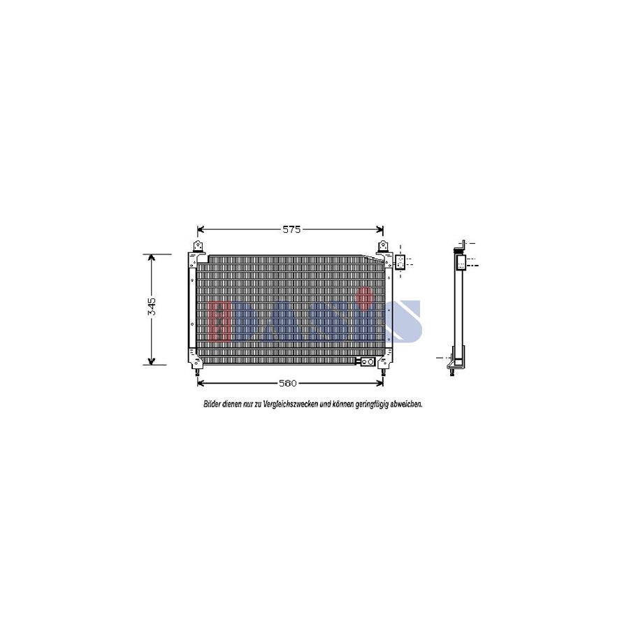AKS Dasis 102140N Air Conditioning Condenser