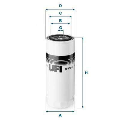 UFI 24.008.01 Fuel Filter
