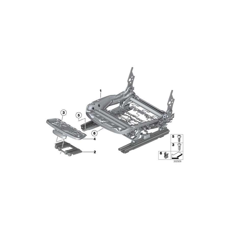 Genuine BMW 52107354203 F25 F26 U-Clamp (Inc. X4) | ML Performance US Car Parts