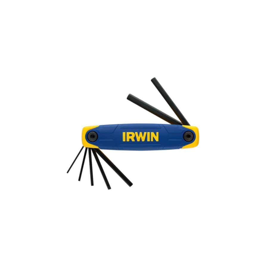 IRWIN® IRWT10765 Metric Folding Hex Key Set, 7 Piece