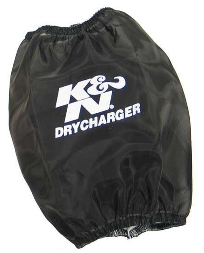 K&N Engineering K&N Black Drycharger Round Tapered Air Filter Wrap 5.5in Base ID x 4.5in Top ID x 6.5in H