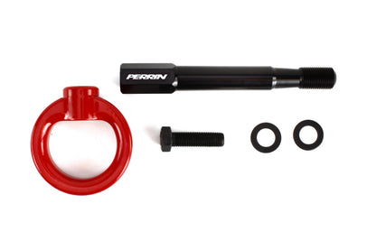 Perrin Performance PERRIN 14-19 Subaru Forester Tow Hook Kit (Rear) - Red