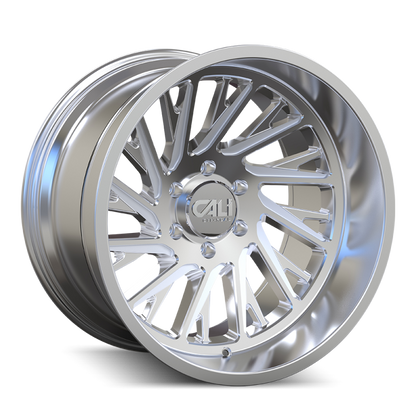 Cali Off-Road 9114 Purge 22x12 / 6x139.7 BP / -51mm Offset / 106mm Hub Polished Wheel