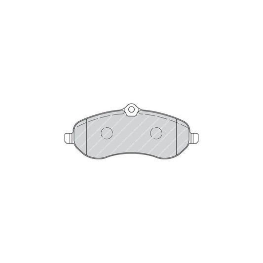 Ferodo Fvr5029 Brake Pad Set Incl Wear Warning Contact With Brake Caliper Screws With Piston Clip