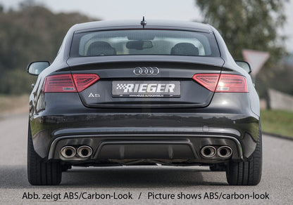 Rieger 00055479 Audi B8 B81 Rear Diffuser (A5 & S5) 3 | ML Performance UK Car Parts