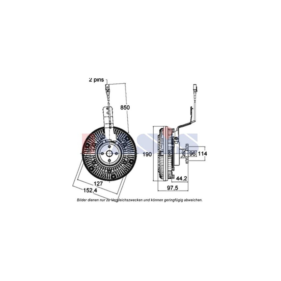 AKS Dasis 268052N Fan Clutch