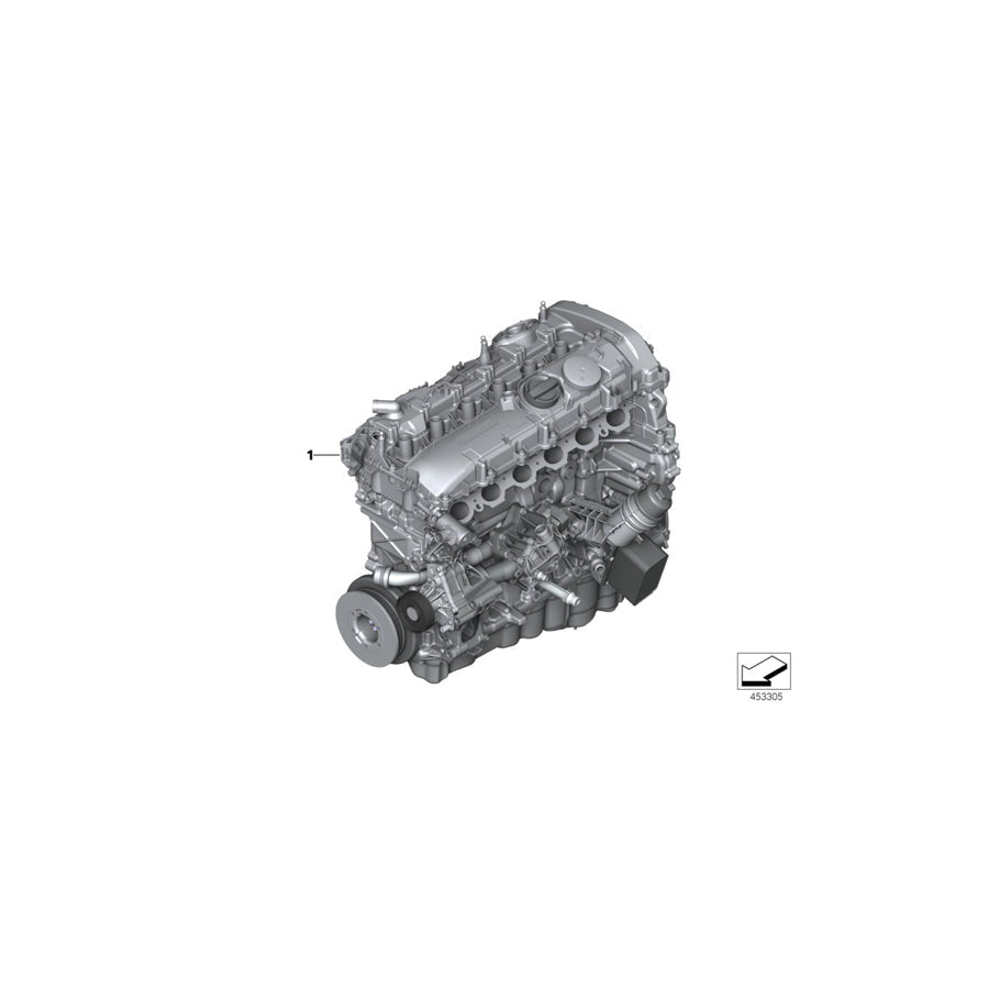 Genuine BMW 11002464489 G11 G12 Exch. Short Engine B58B30C (Inc. 745e & 745Le) | ML Performance US Car Parts