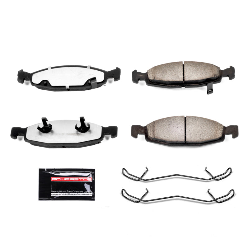 PowerStop Power Stop 99-03 Jeep Grand Cherokee Front Z36 Truck & Tow Brake Pads w/Hardware