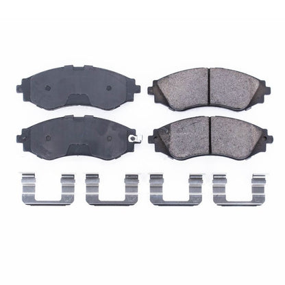 PowerStop Power Stop 04-11 Chevrolet Aveo Front Z17 Evolution Ceramic Brake Pads w/Hardware