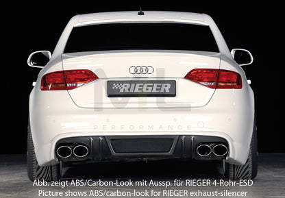 Rieger 00055530 Audi B8 B81 S4 Rear Diffuser 5 | ML Performance UK Car Parts
