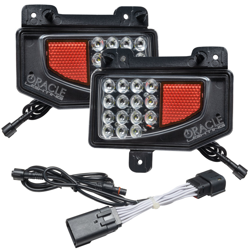 ORACLE Lighting Oracle Jeep Gladiator JT Rear Bumper LED Reverse Lights w/ Plug & Play Harness - 6000K