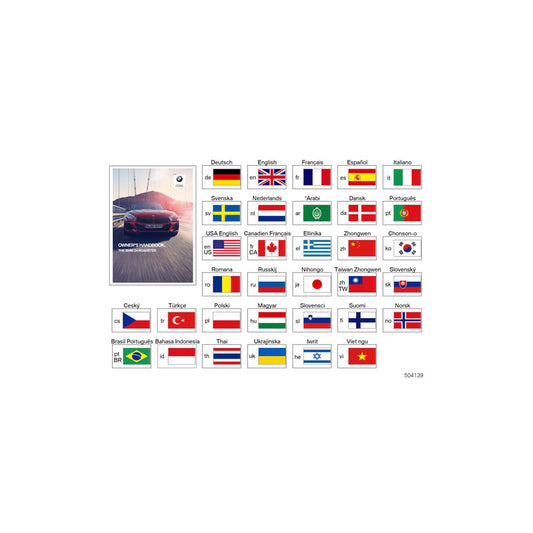 Genuine BMW 01402629130 G29 Operating Instructions G29 TR (Inc. Z4) | ML Performance US Car Parts