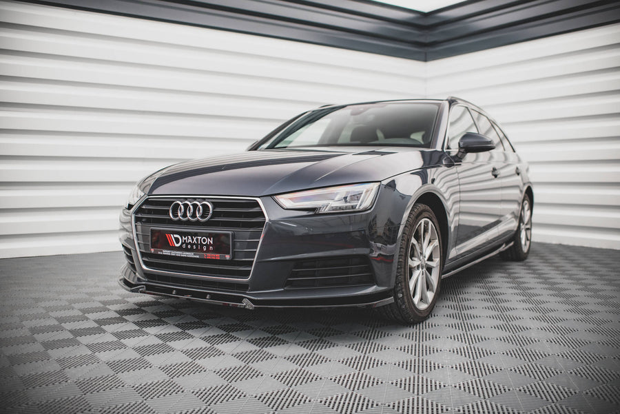 Maxton Design Audi A4 B9 Front Splitter V.2