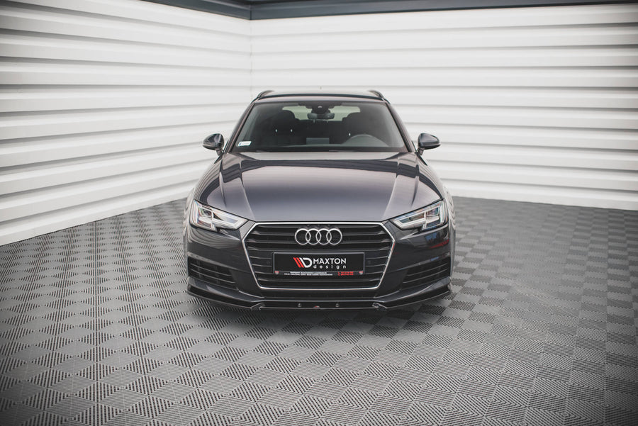 Maxton Design Audi A4 B9 Front Splitter V.2