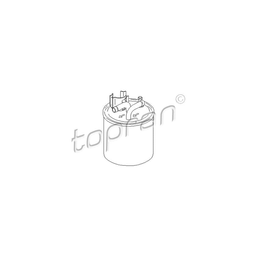 Topran 407 820 Mounting, Axle Bracket