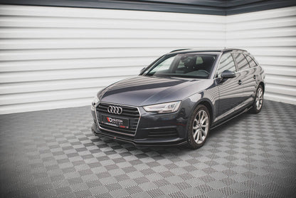 Maxton Design Audi A4 B9 Front Splitter V.1